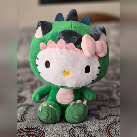 Hello Kitty Toys Hello Kitty Plush Toy Green Dragon Sanrio